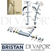 Bristan Artisan Surface Mounted Bar Shower Riser Spares